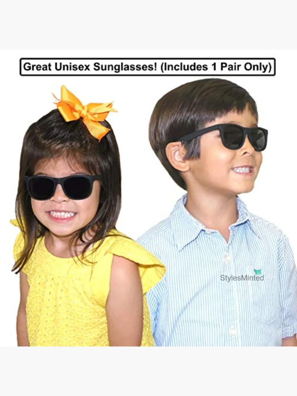 Infant Baby Sunglasses UV Protection Flexible Frame Ages 0-1